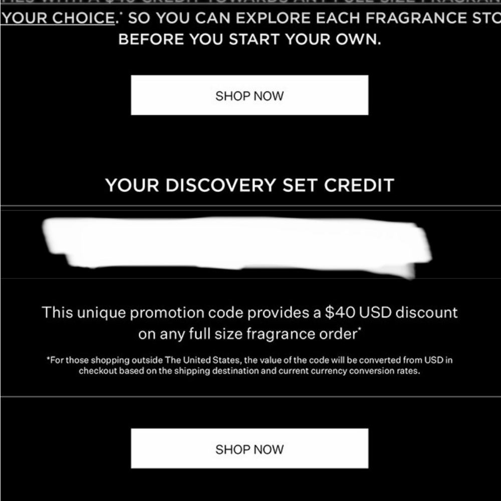 Victoria Beckham Discovery Set w/voucher - Picture 4 of 4